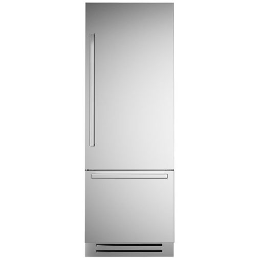 13.9 cu ft Bottom Freezer Stainless Refrigerator