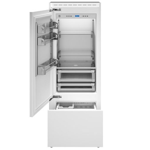 13.9 cu ft Bottom Freezer Panel Ready Refrigerator