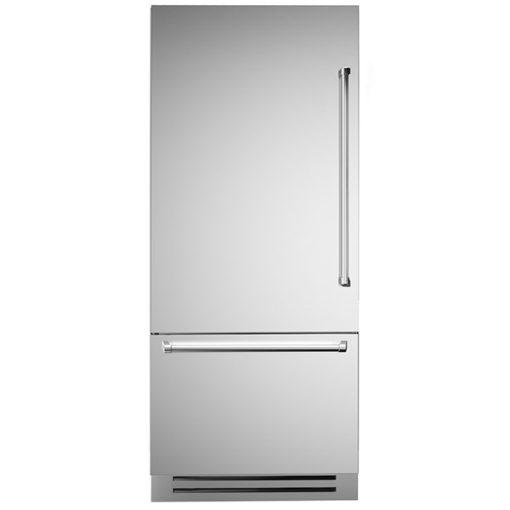 17.7 cu ft Bottom Freezer Stainless Refrigerator