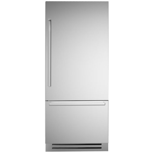 17.7 cu ft Bottom Freezer Stainless Refrigerator