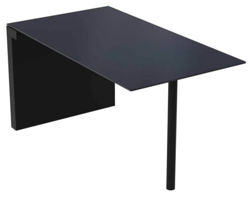 BDI Semblance Collection Black 15041 Peninsula Desk