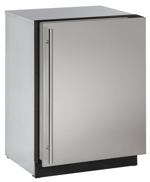 U-Line 2000 Series 24" Stainless Steel Undercounter Compact Refrigerator