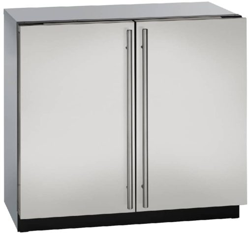 U-Line 3000 Series 36" Stainless Solid Dual-Zone Refrigerator