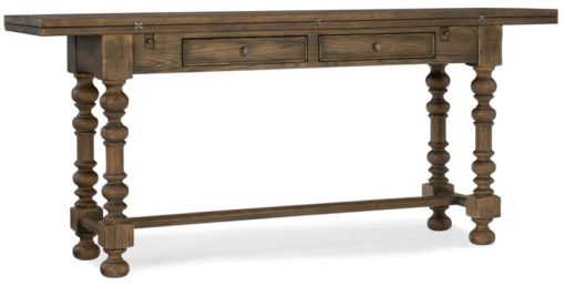 Hooker Furniture Hill Country Bluewind Flip-Top Console Table