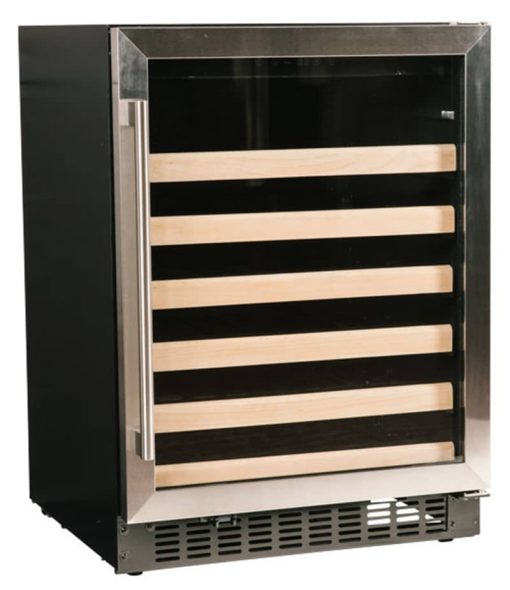 Azure ADA 24" Stainless Steel Glass Door Wine Center
