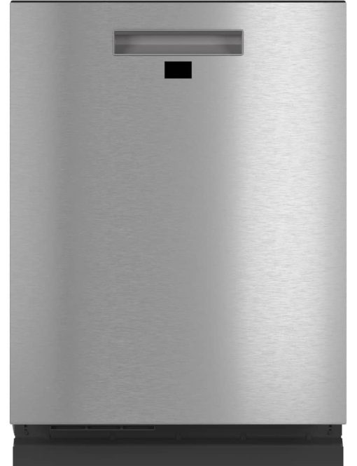 Cafe 24" Platinum Glass Dishwasher With Hidden Controls
