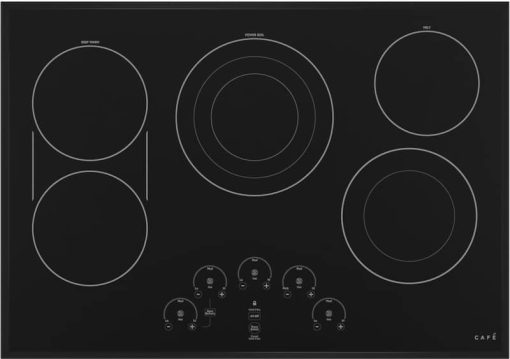 Cafe ADA 30" Black Built-In Electric Cooktop