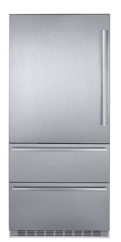 Liebherr 36" Stainless Steel Left-Hinge Fridge-Freezer With NoFrost