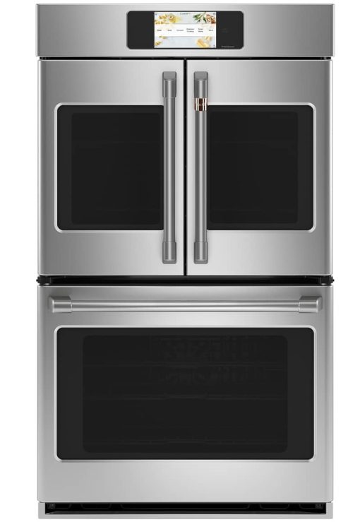 Cafe Professional Series 30" Stainless Steel Smart Built-In French-Door Double Wall Oven