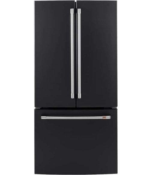 Cafe ADA 18.6 Cu. Ft. Matte Black Counter-Depth French-Door Refrigerator