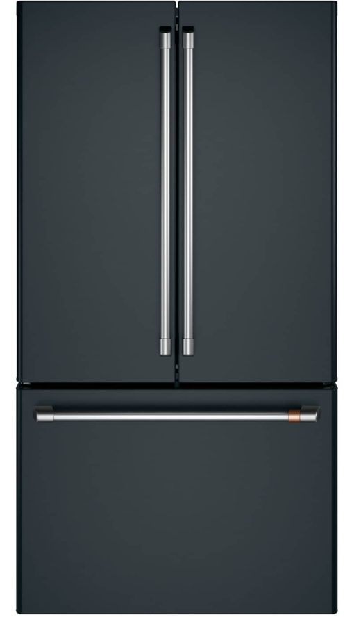 Cafe 23.1 Cu. Ft. Matte Black Counter-Depth French Door Refrigerator