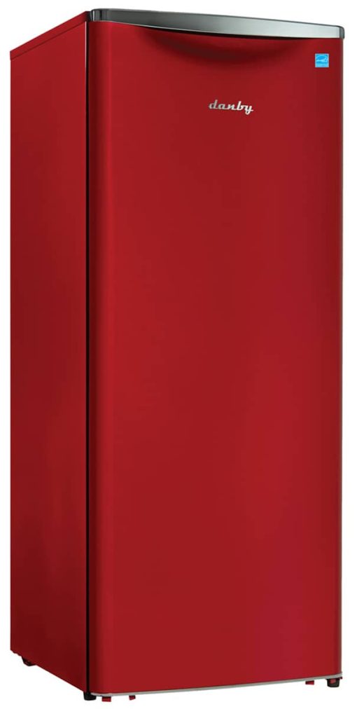 Danby Contemporary Classic 11 Cu. Ft. Red Apartment Size Refrigerator