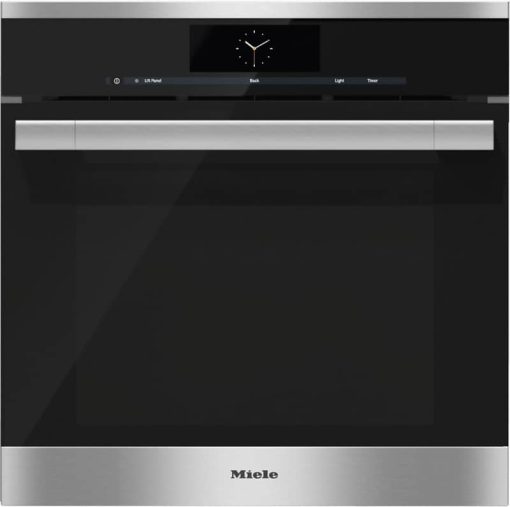 Miele DGC 6765 XXL ContourLine 24" Clean Touch Steel Plumbed Combination Steam Oven