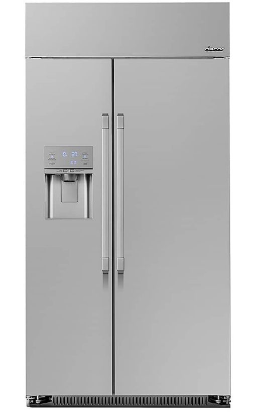 Dacor 42" Stainless Steel Built-In Side-by-Side Refrigerator
