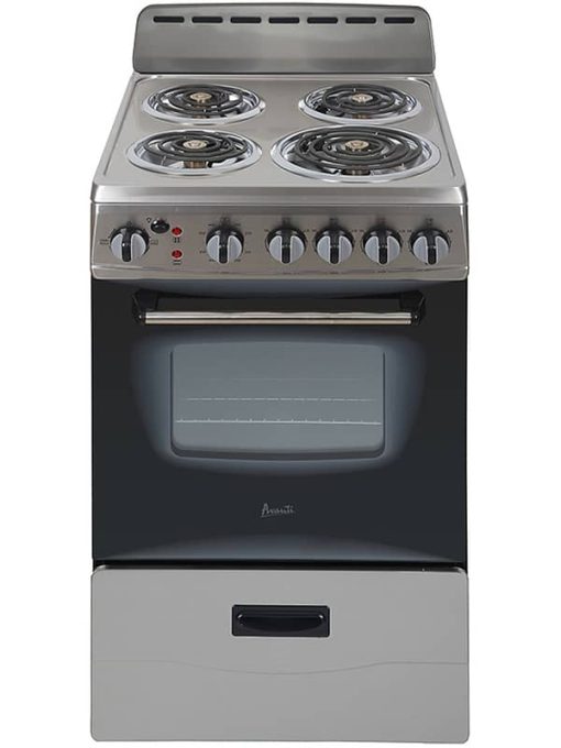 Avanti ADA 20" Stainless Steel Electric Range