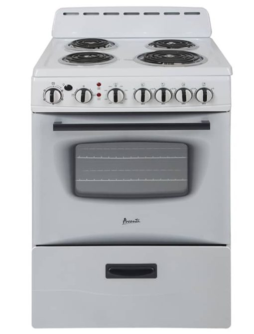 Avanti ADA 24" White Electric Range