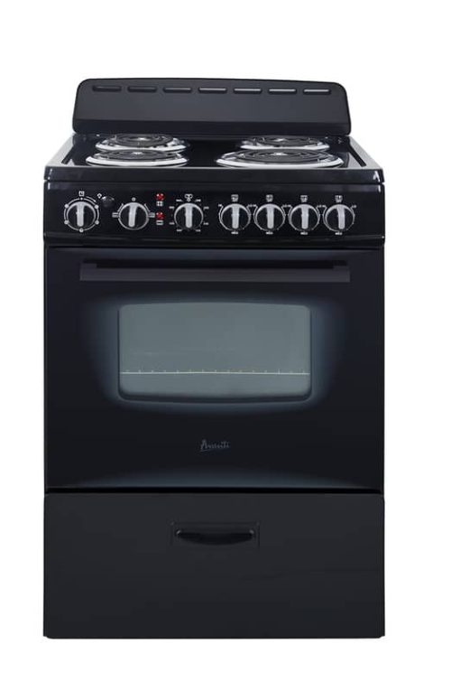 Avanti ADA 24" Black Electric Range
