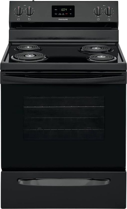 Frigidaire 30" Black Electric Range
