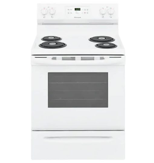 Frigidaire 30" White Electric Range