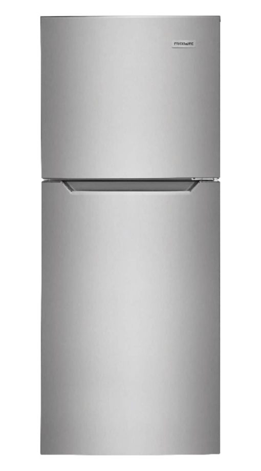 Frigidaire ADA 11.6 Cu. Ft. Brushed Steel Top Freezer Apartment-Size Refrigerator
