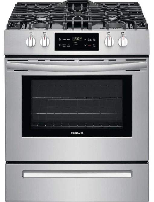 Frigidaire ADA 30" Stainless Steel Front Control Gas Range