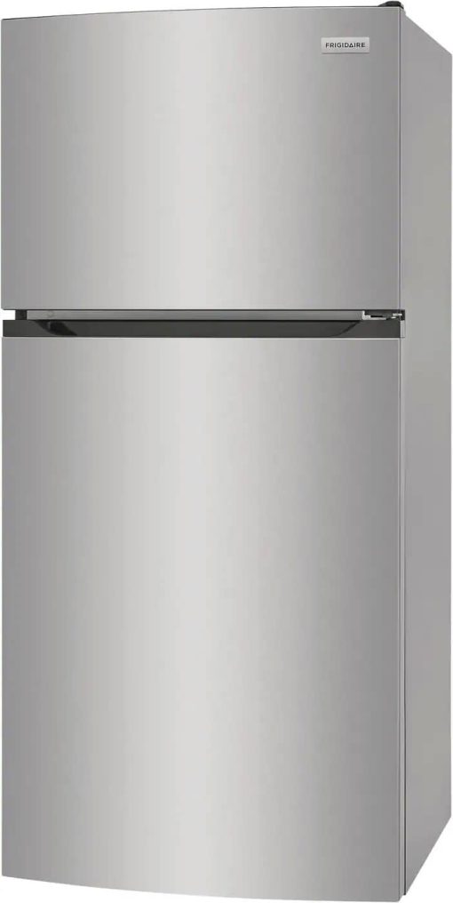 Frigidaire ADA 13.9 Cu. Ft. Brushed Steel Top Freezer Refrigerator - Image 4