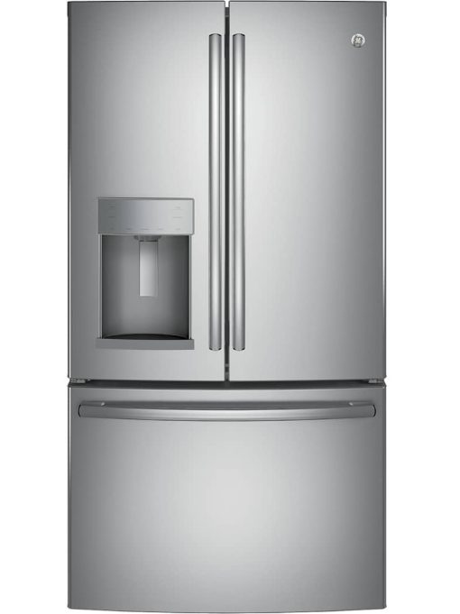 GE ADA 27.7 Cu. Ft. Fingerprint Resistant Stainless Steel French-Door Refrigerator With Door In Door