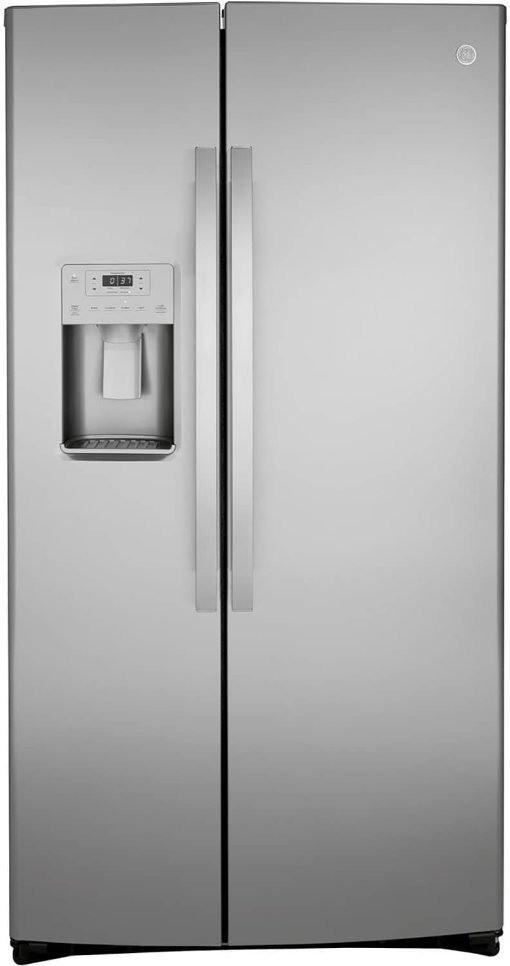 GE 25.1 Cu. Ft. Fingerprint Resistant Stainless Steel Side-By-Side Refrigerator