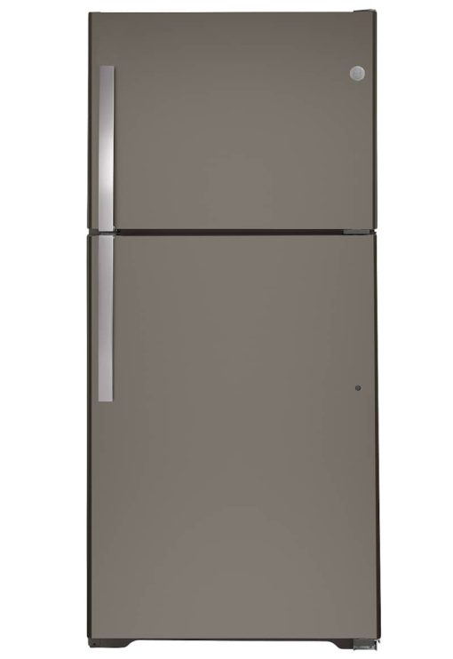 GE 19.2 Cu. Ft. Slate Garage Ready Top-Freezer Refrigerator