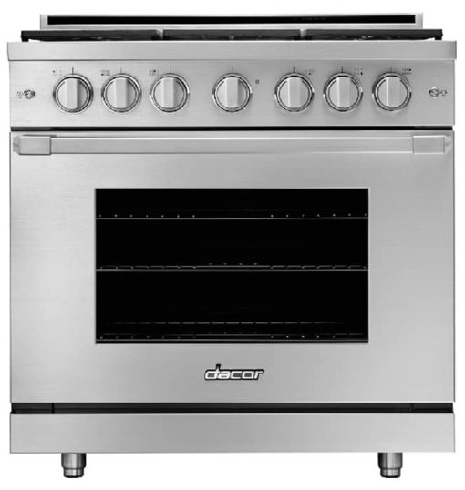 Dacor Professional 36" Stainless Steel Natural Gas Range