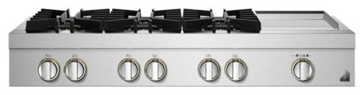 JennAir RISE 48" Stainless Steel Gas Rangetop