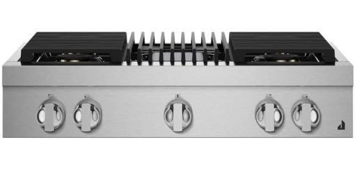 JennAir NOIR 36" Stainless Steel Gas Professional-Style Rangetop With Grill