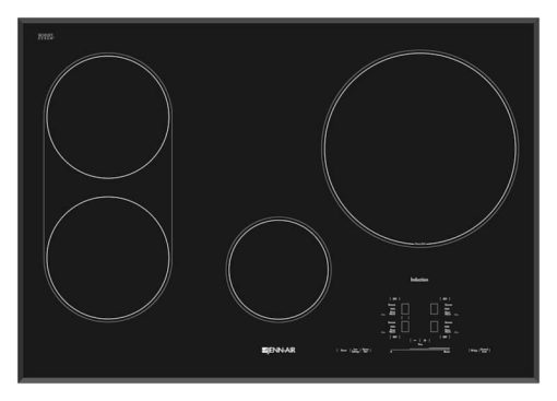 JennAir 30" Black Floating Glass Induction Cooktop