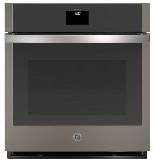 GE 27" Slate Built-In Convection Single Wall Oven