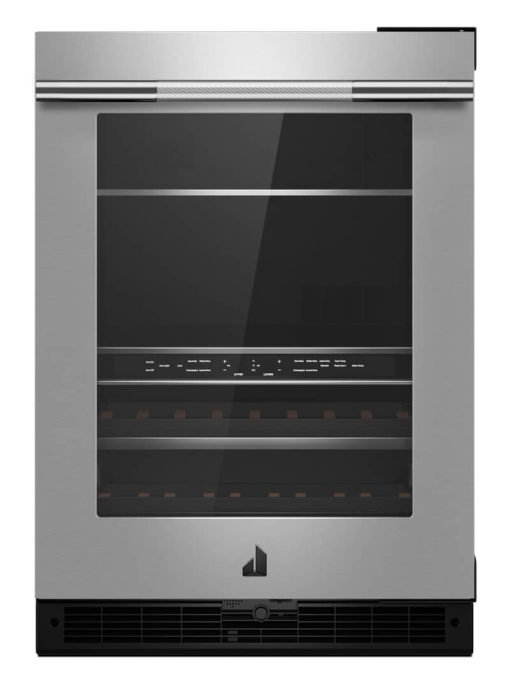JennAir RISE 24" Stainless Frame Right-Hinge Built-In Undercounter Beverage Center