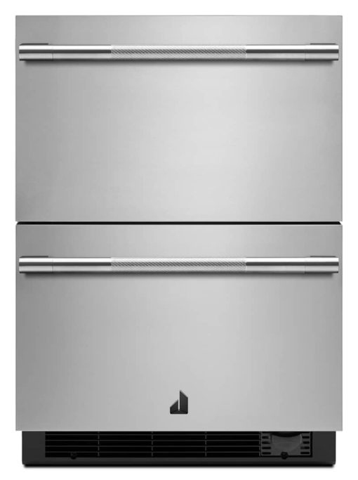 JennAir RISE 24" Stainless Steel Double Drawers Refrigerator/Freezer