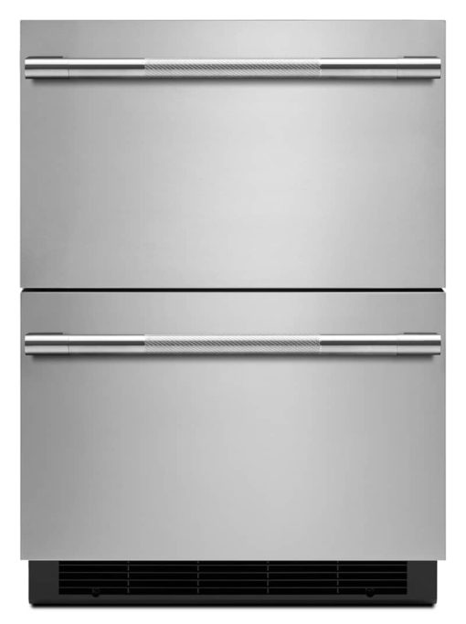 JennAir RISE 24" Stainless Steel Double-Refrigerator Drawers