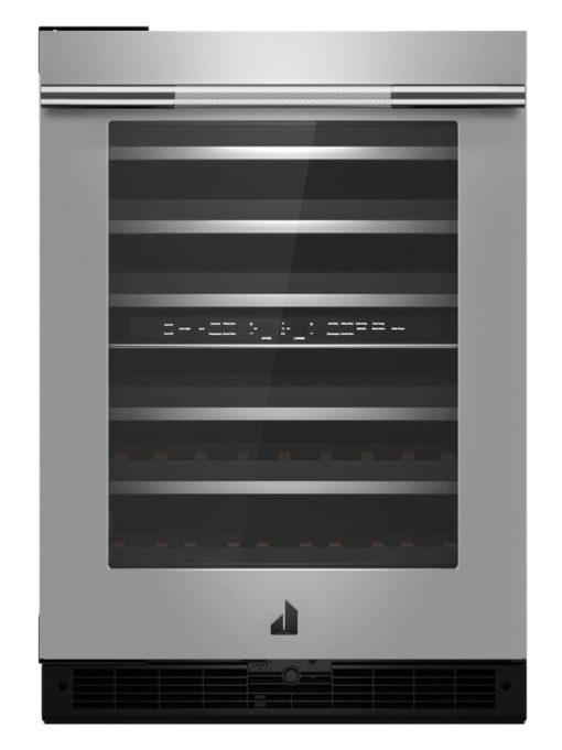 JennAir RISE 24" Stainless Frame Left-Hinge Built-In Undercounter Wine Cellar