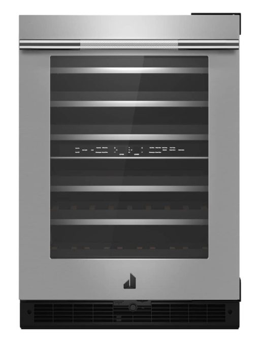JennAir RISE 24" Stainless Frame Right-Hinge Built-In Undercounter Wine Cellar
