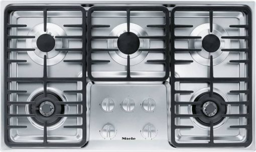 Miele KM 3475 LP 36" Stainless Steel Liquid Propane Gas Cooktop