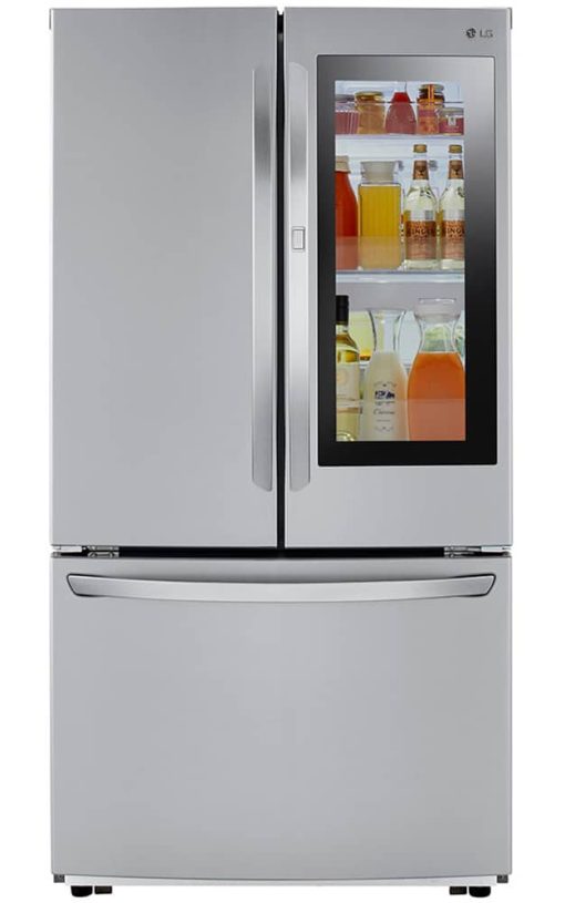 LG 23 Cu. Ft. PrintProof Stainless Steel InstaView Door-In-Door Counter-Depth Refrigerator