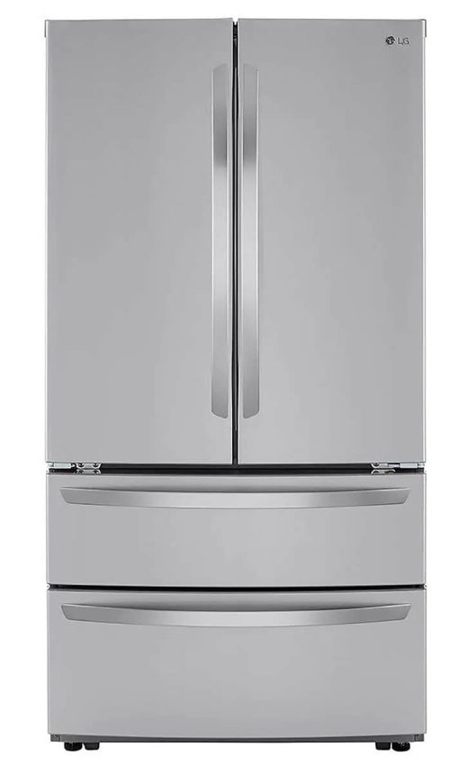 LG 23 Cu. Ft. Stainless Steel 4Door French Door Counter-Depth Refrigerator -