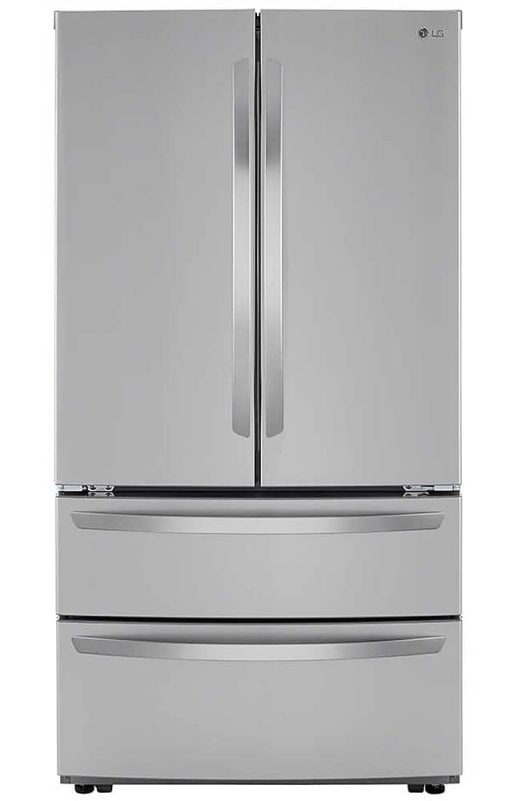LG 27 Cu. Ft. PrintProof Stainless Steel 4Door French Door Refrigerator -