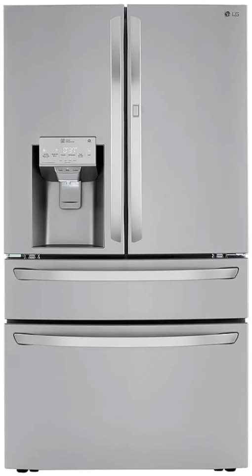 LG 23 Cu. Ft. PrintProof Stainless Steel Smart WiFi Enabled Counter-Depth Refrigerator With Craft Ice Maker -