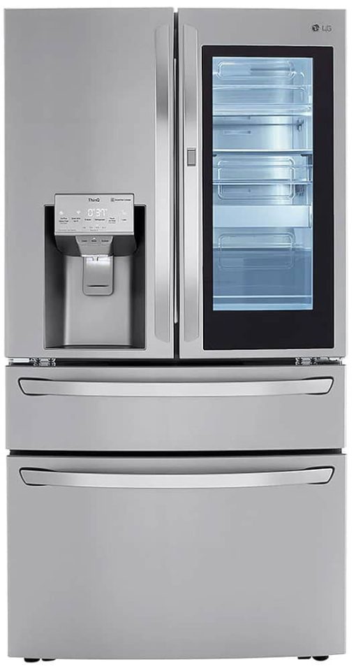 LG 30 Cu. Ft. PrintProof Stainless Steel Smart WiFi InstaView Door-In-Door Refrigerator With Craft Ice Maker -