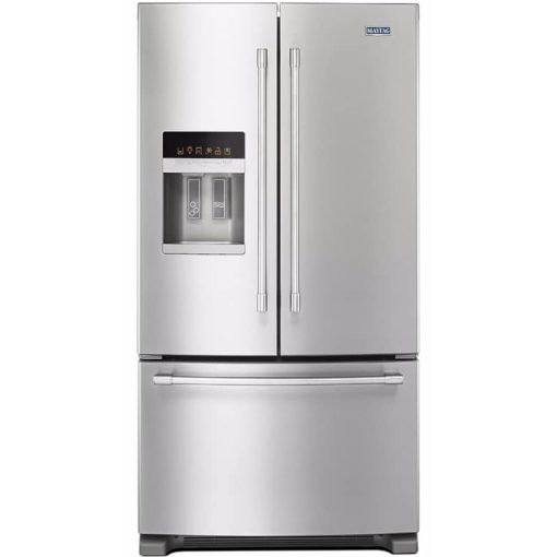 Maytag 36" Fingerprint Resistant Stainless Steel French Door Refrigerator With PowerCold Feature