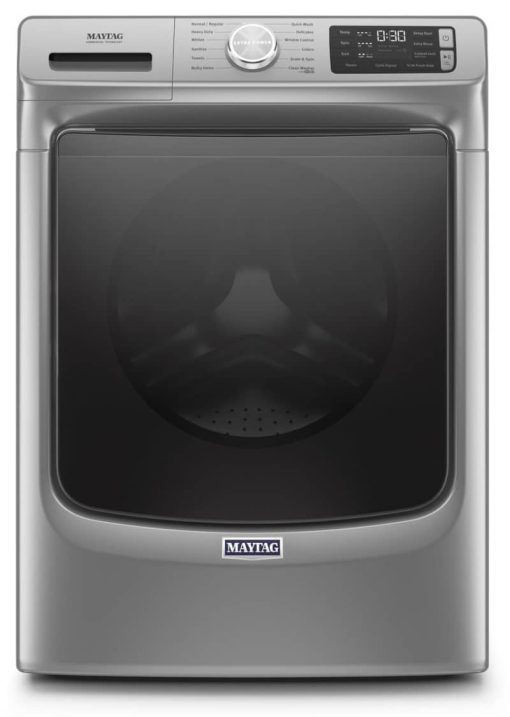 Maytag ADA 4.8 Cu. Ft. Metallic Slate Front Load Washer With Extra Power And 16-Hr Fresh Hold Option