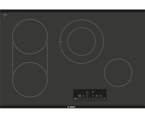 Bosch 800 Series 30" Black Frameless Electric Cooktop