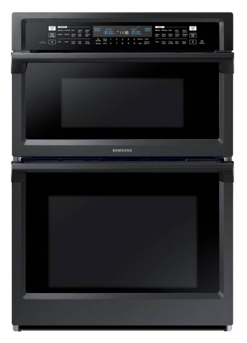 Samsung 30" Fingerprint Resistant Black Stainless Steel Built-In Combination Microwave Wall Oven
