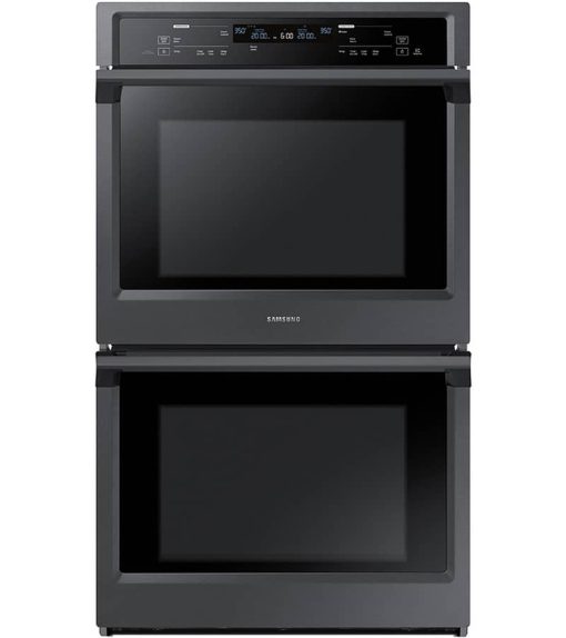 Samsung 30" Fingerprint Resistant Black Stainless Steel Double Wall Oven
